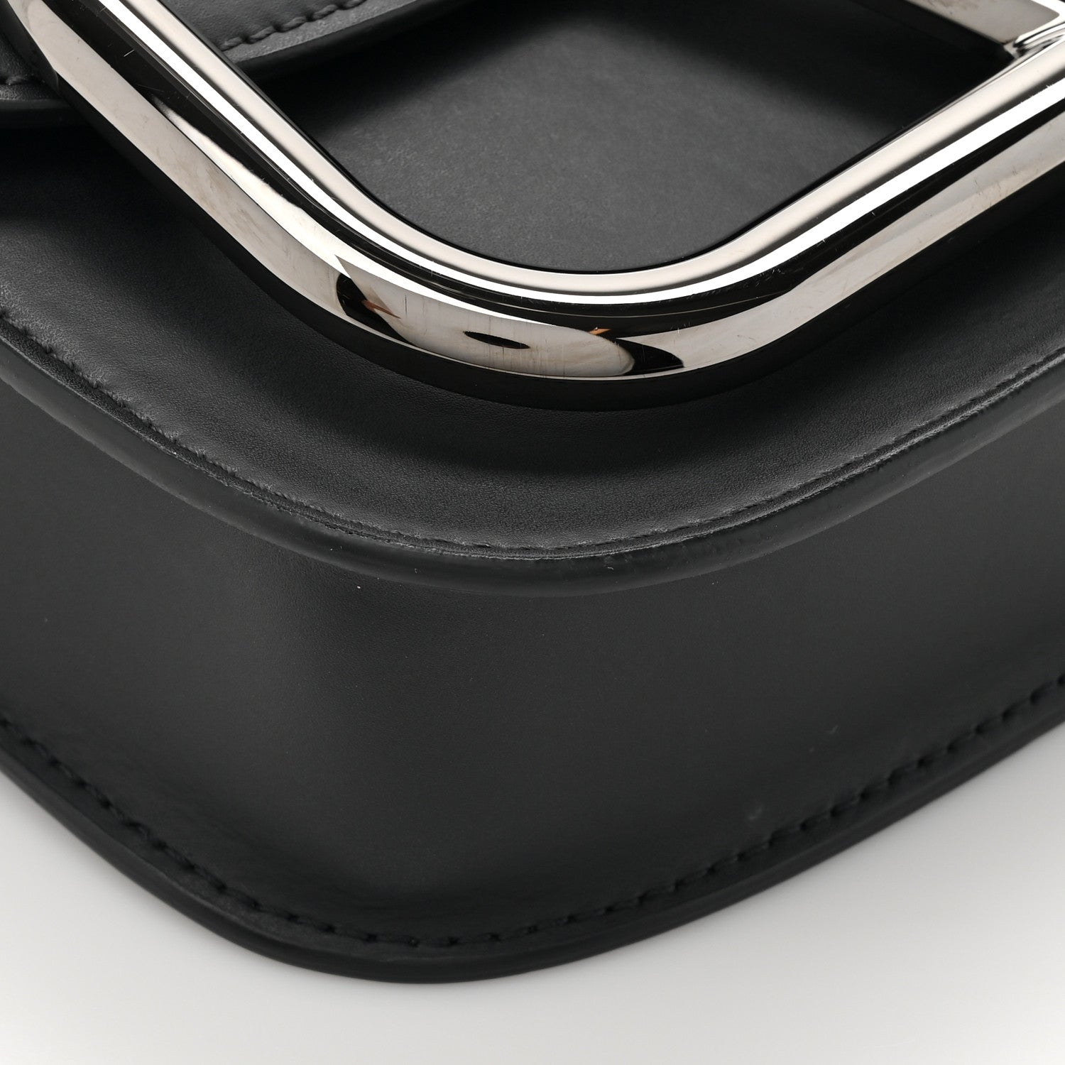 Valentino Garavani Smooth Calfskin Small Supervee Crossbody Bag Black 12 of 14