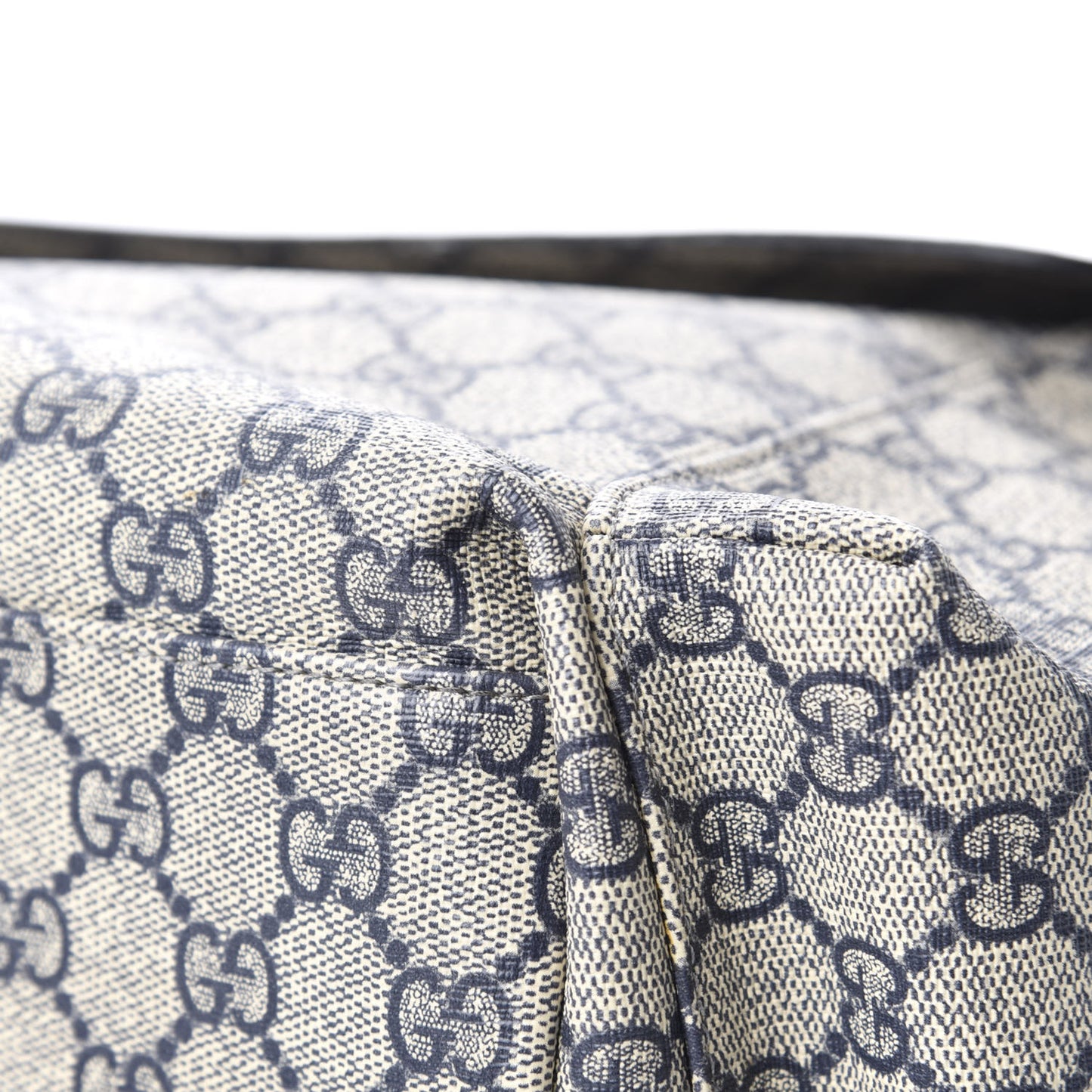 GG Plus Monogram Messenger Diaper Bag Navy