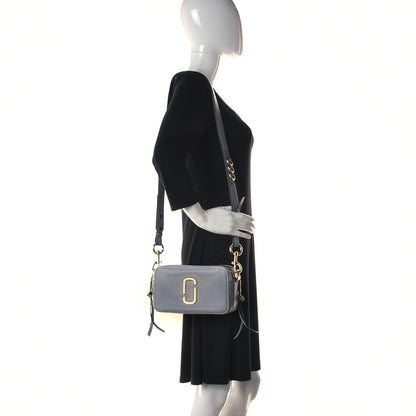 Marc Jacobs Supple Natural Grain Calfskin The Softshot 21 Silver Lining Multi 2 of 9