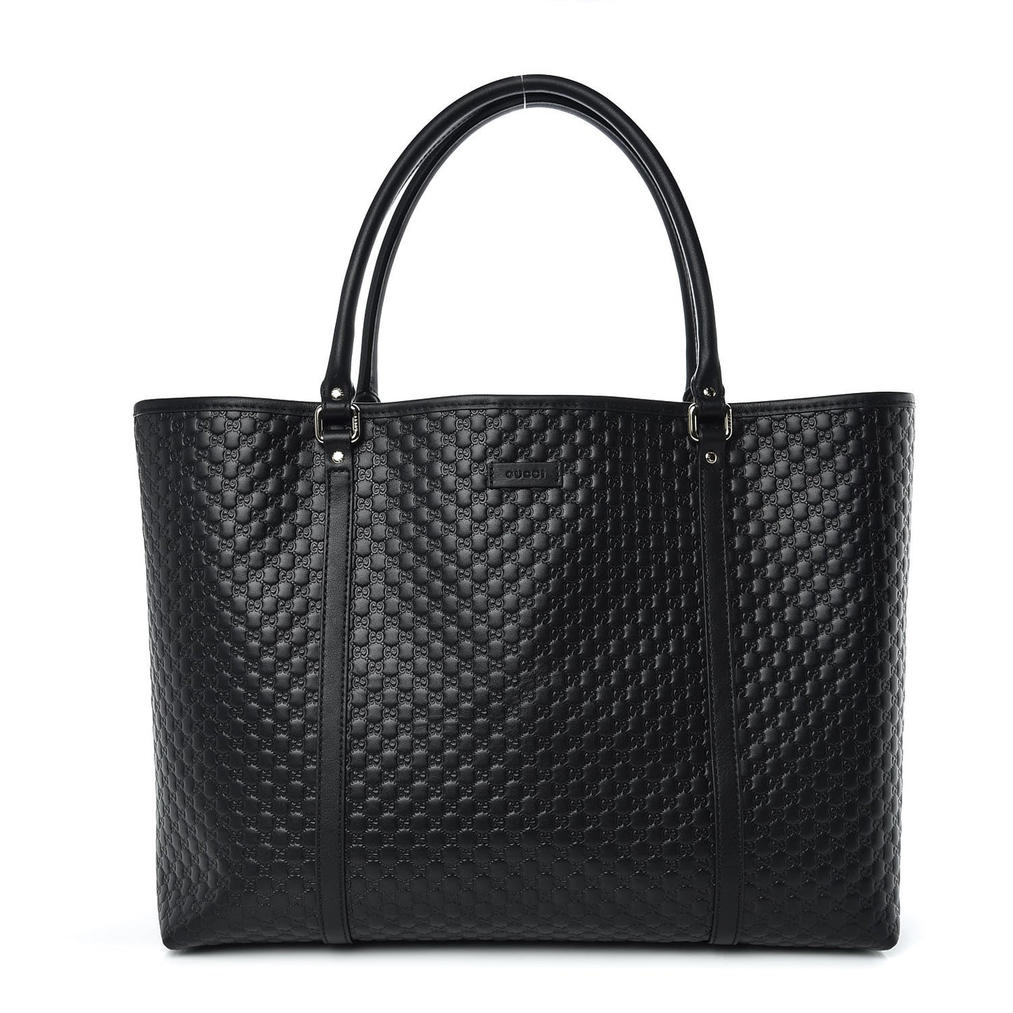 Microguccissima Large Joy Tote Black