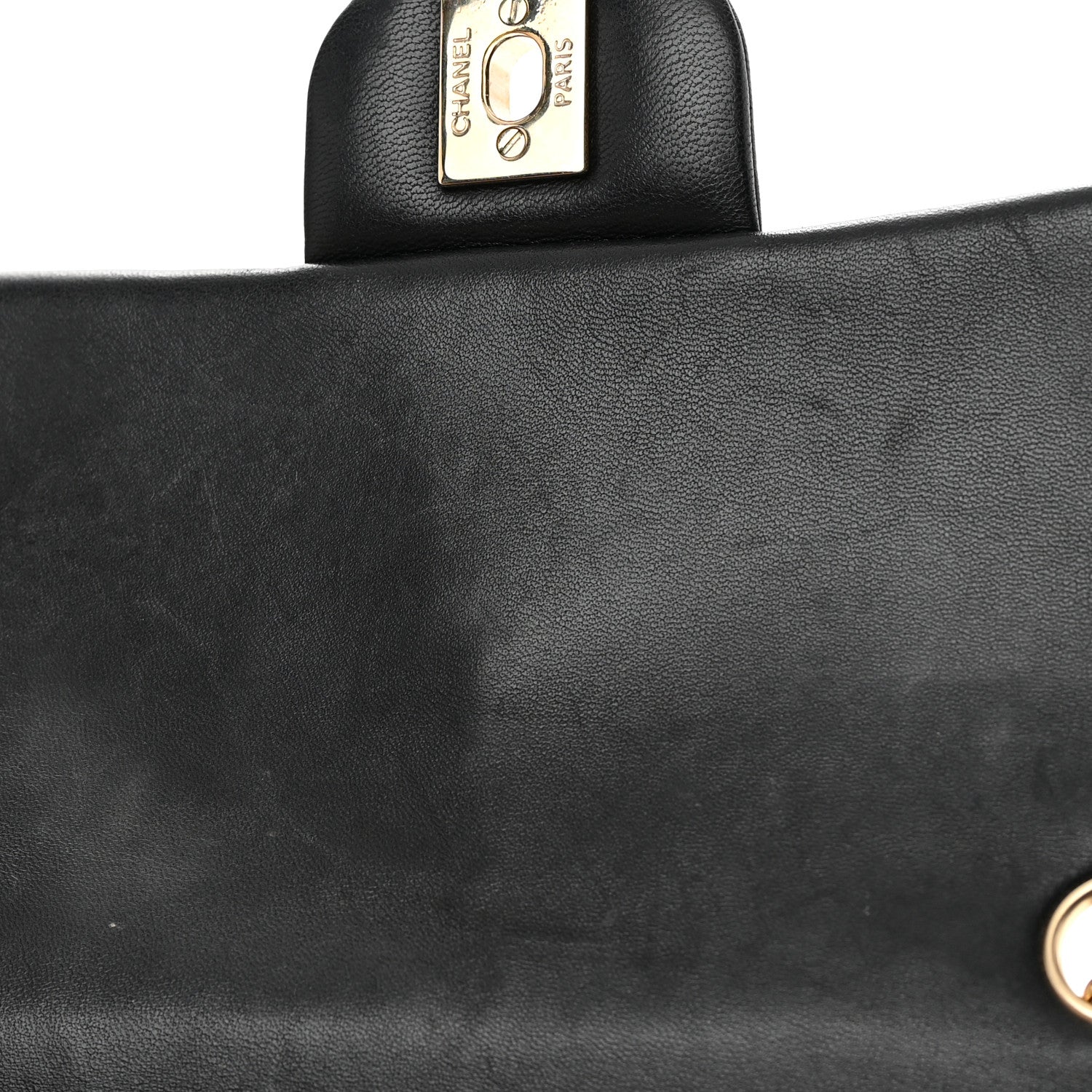 Chanel Lambskin Quilted Mini Rectangular Flap Black 12 of 17