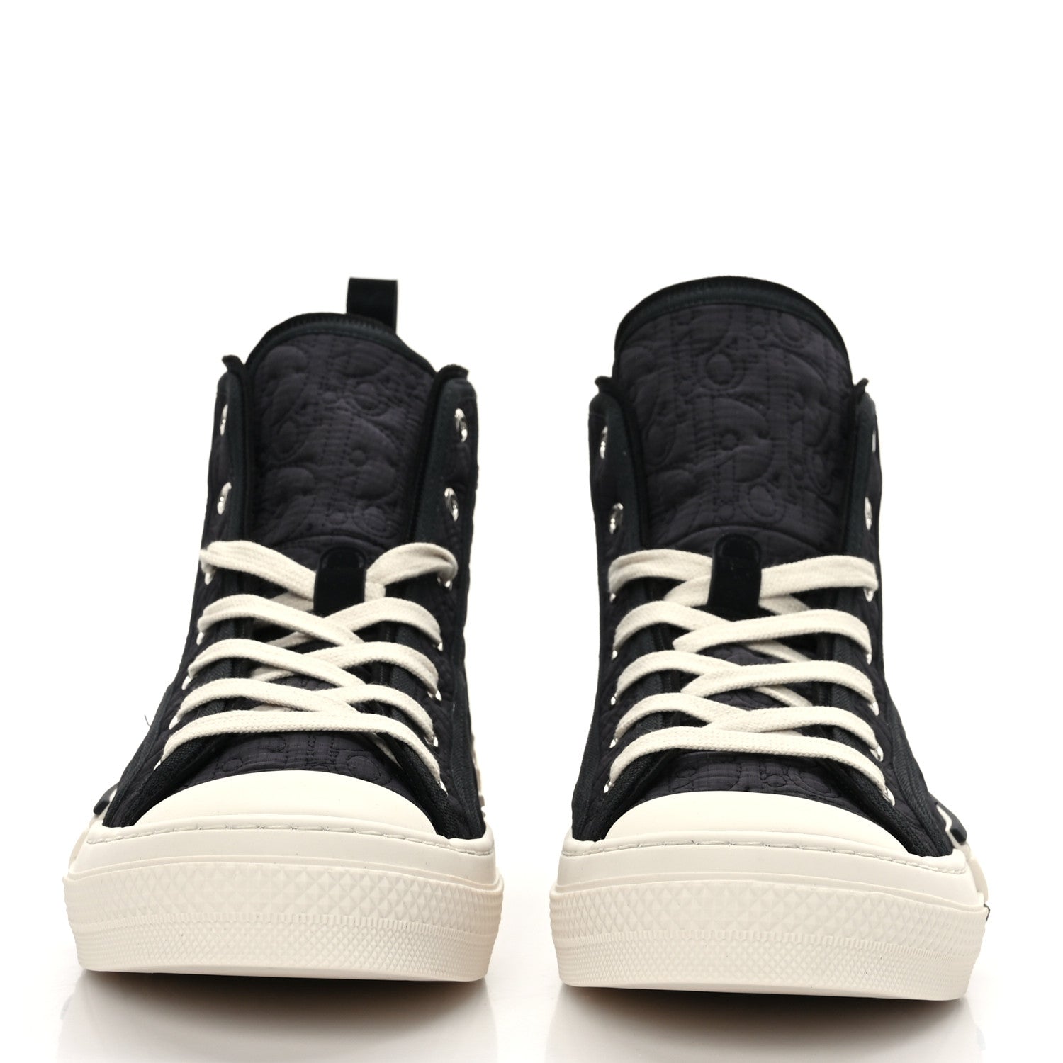 Christian Dior Oblique Kumo Mens B23 High Top Sneakers 42 Black 2 of 7
