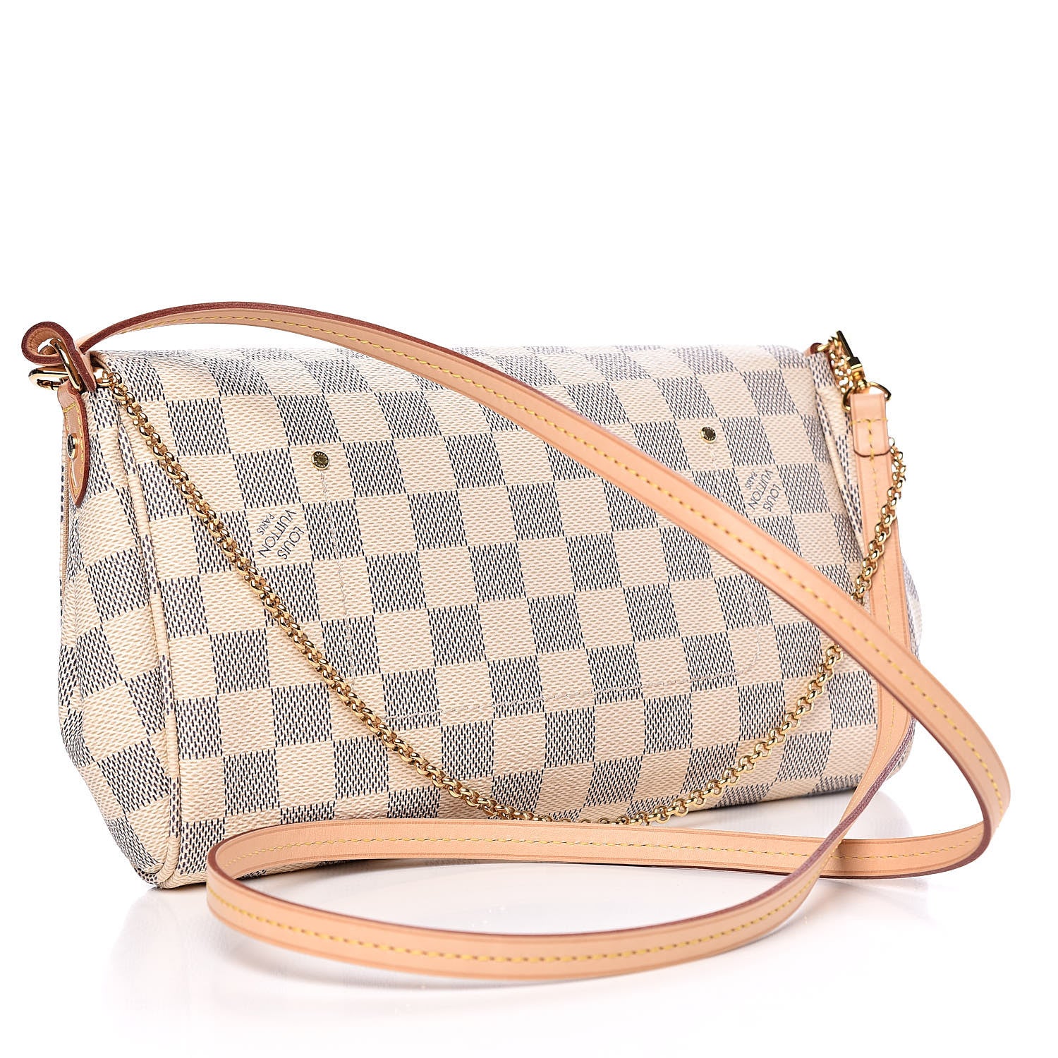 Louis Vuitton Damier Azur Favorite MM 3 of 9