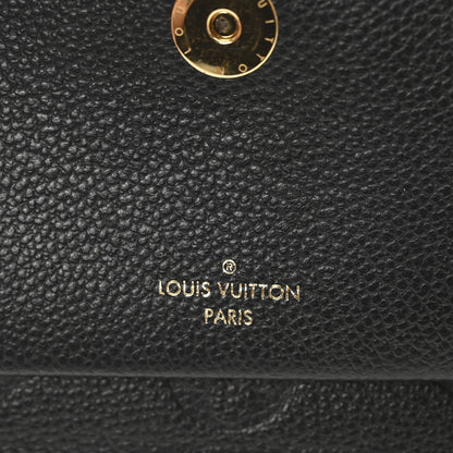 Louis Vuitton Empreinte Vavin Chain Wallet Black 6 of 10