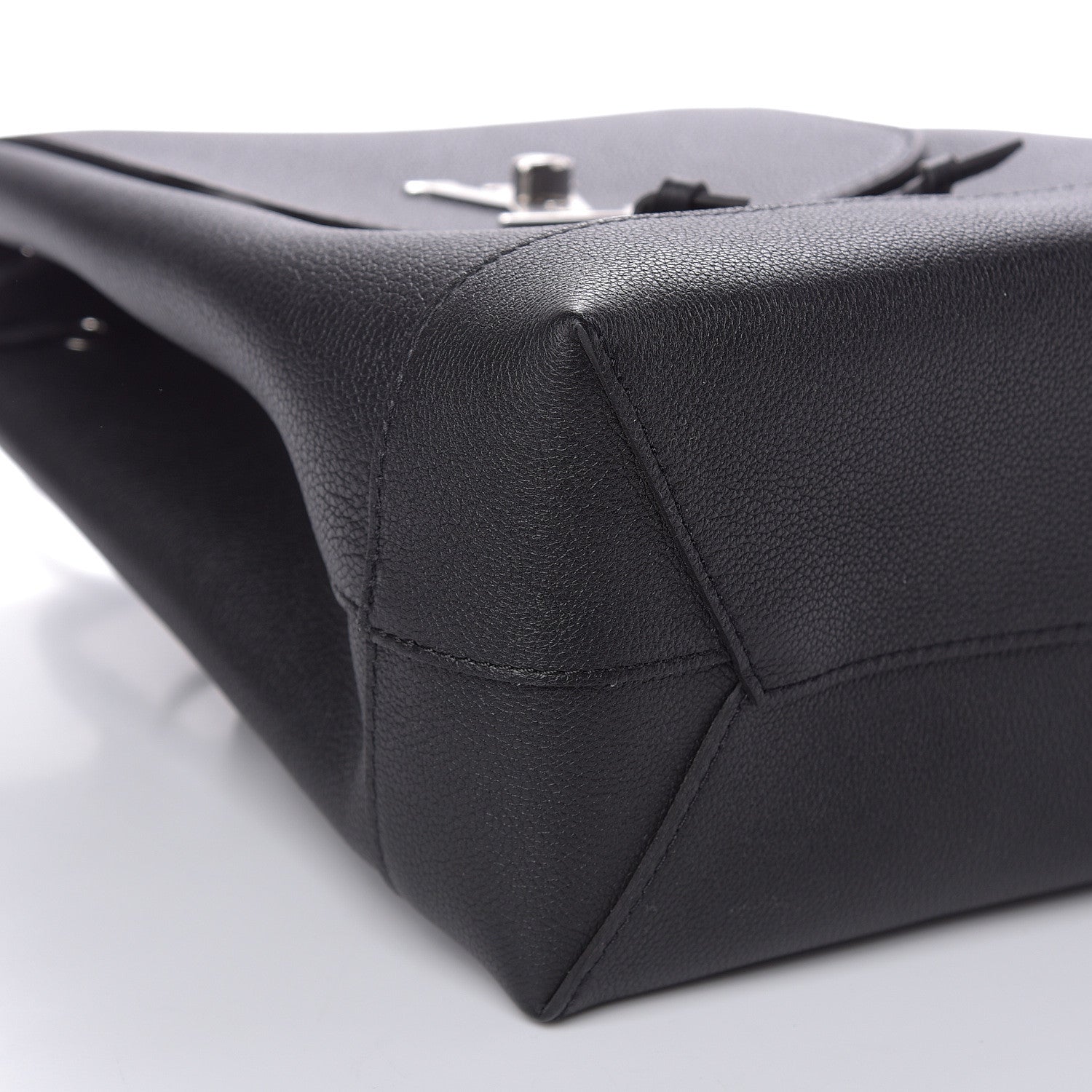 Louis Vuitton Calfskin Lockme Backpack Black 7 of 10