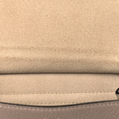Chloe Grained Lambskin Drew Shoulder Bag Motty Grey 15 of 17