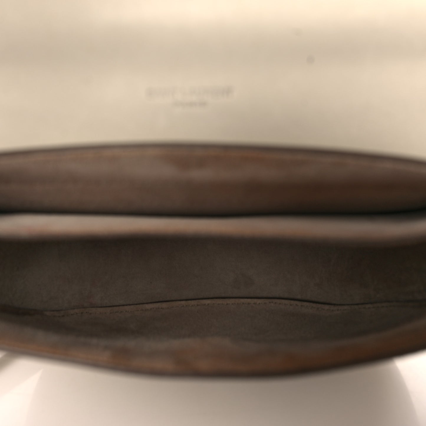 Smooth Calfskin Small Kaia Satchel Latte