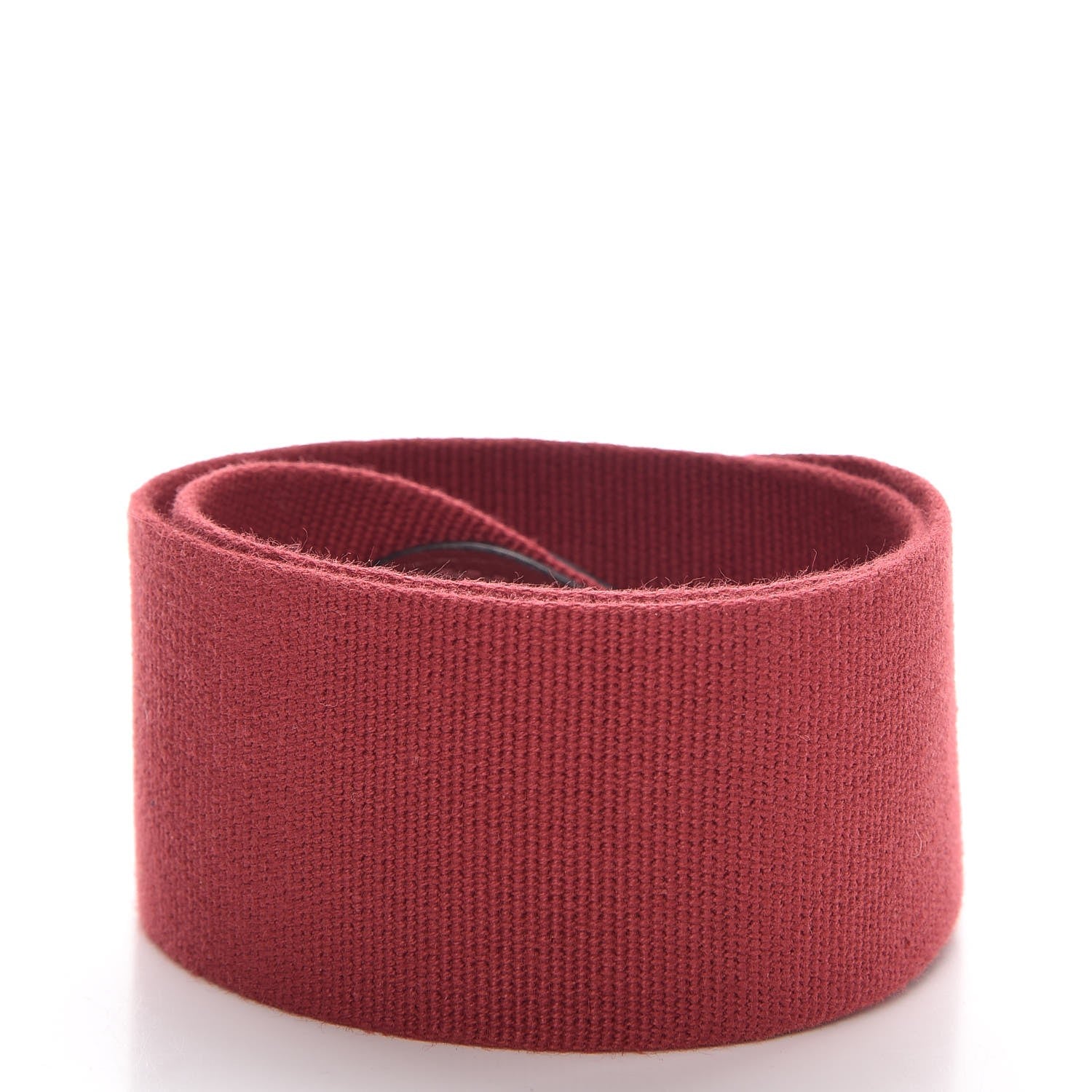 Hermes Toile Taurillon Clemence Shoulder Strap Rouge H 2 of 5