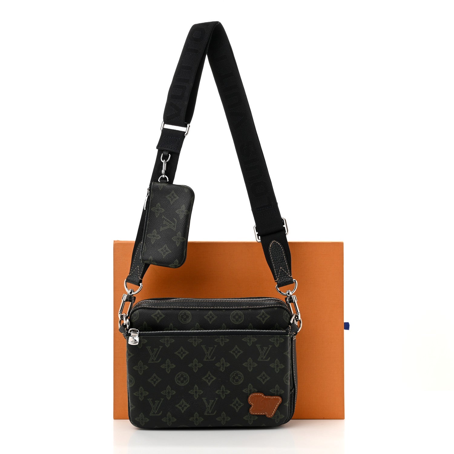 Louis Vuitton Monogram Trio Messenger Dark Green 12 of 12