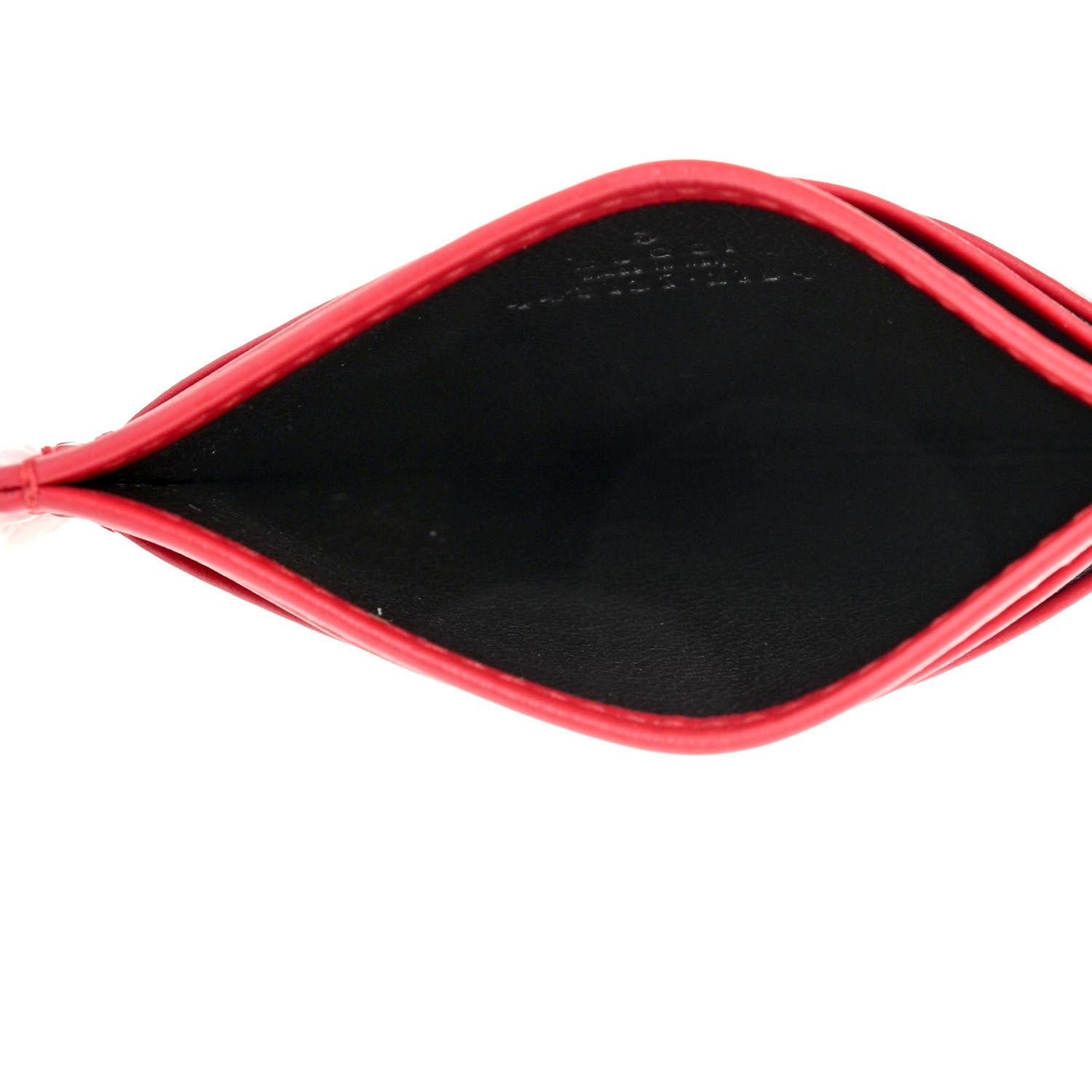 Gucci Calfskin Matelasse GG Marmont Card Holder Hibiscus Red 4 of 4
