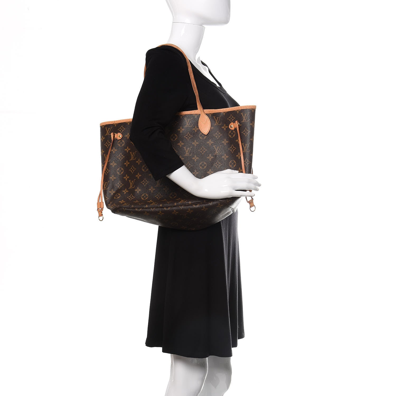 Louis Vuitton Monogram Neo Neverfull MM Pivoine 2 of 14