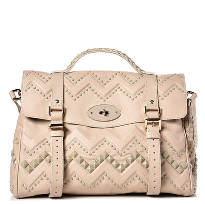 Mulberry Smooth Touch Oversized ZigZag Alexa Snowball White 1 of 8