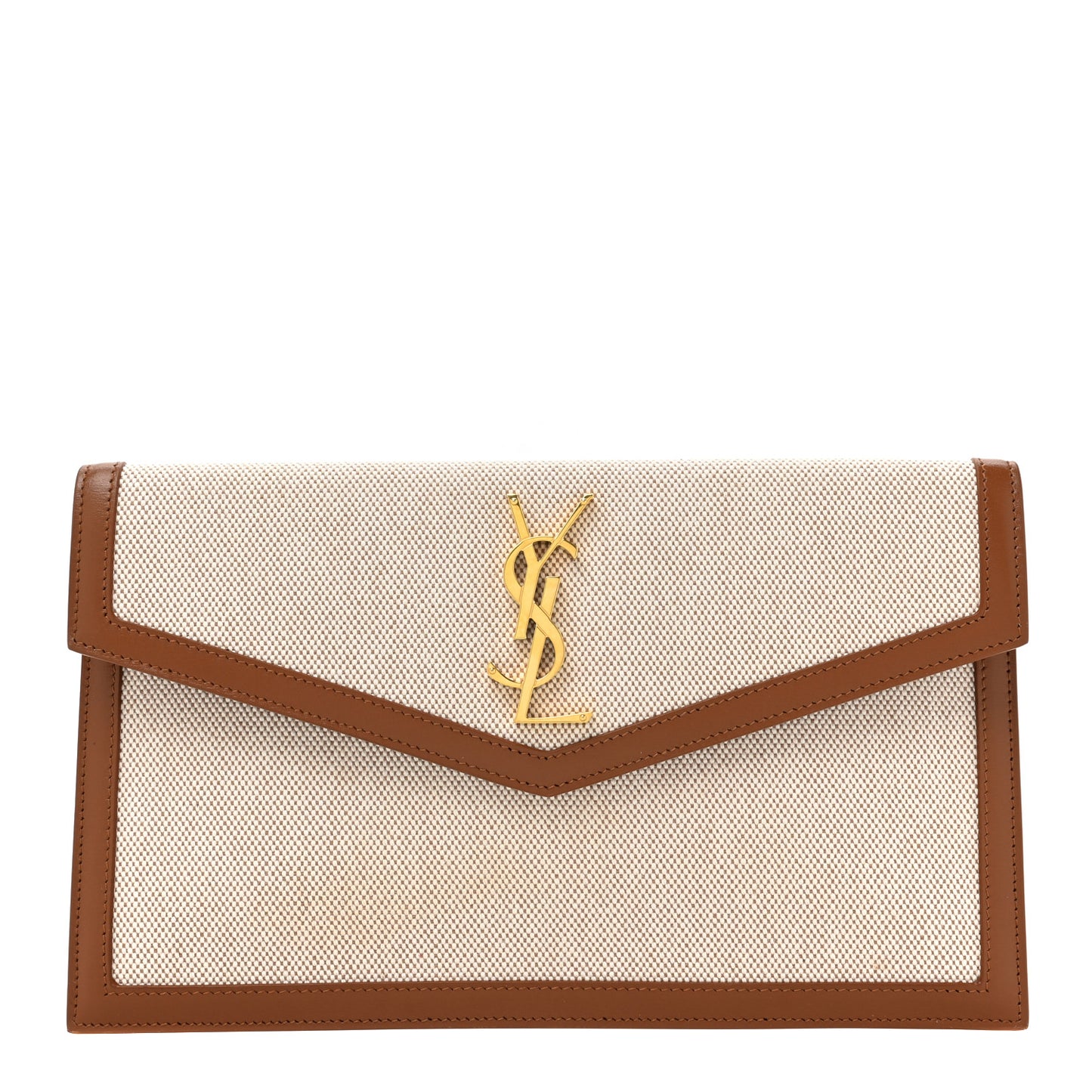 Canvas Uptown Pouch Natural Beige Brick