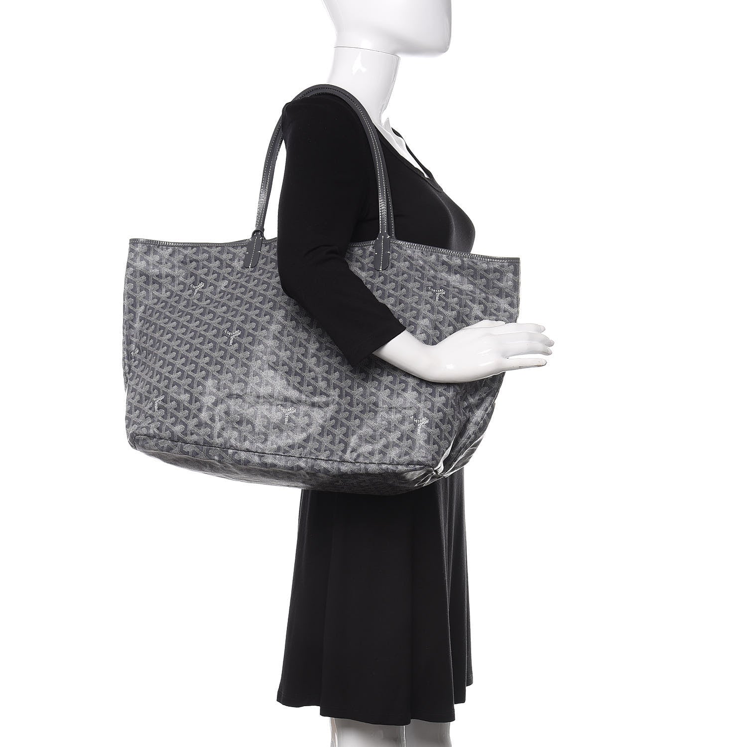 Goyard Goyardine Saint Louis PM Grey 2 of 8