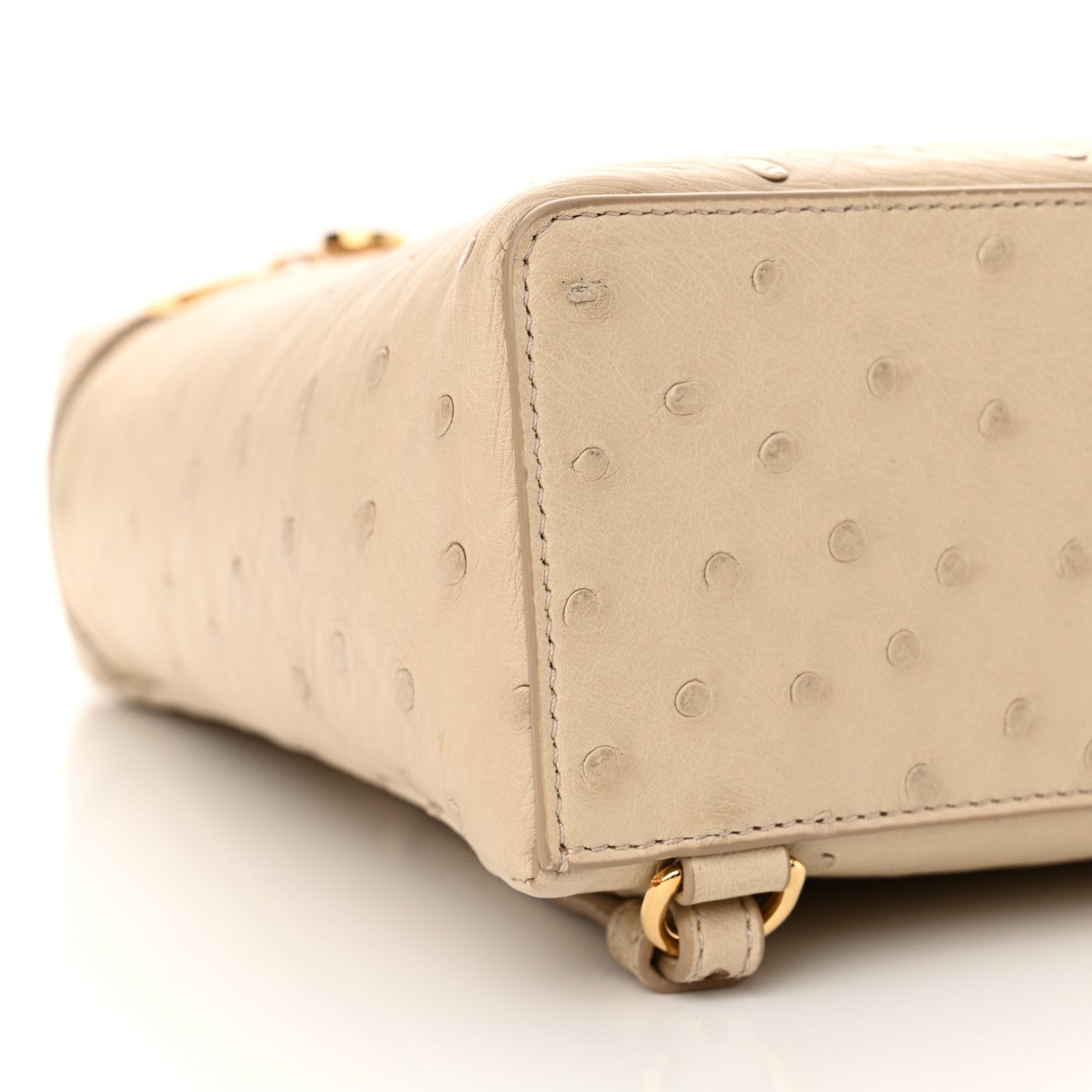 Loro Piana Ostrich L23.5 Extra Pocket Backpack Inca Stone 8 of 9