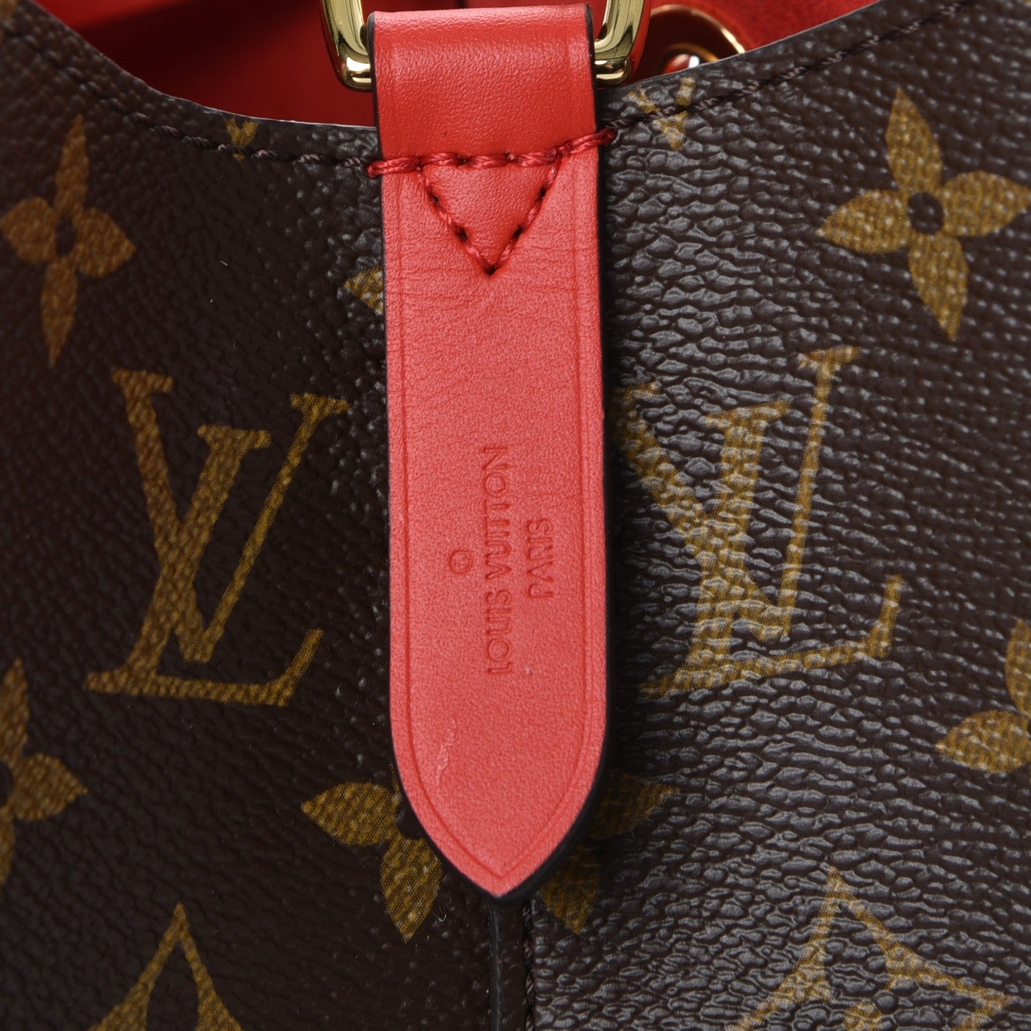 Louis Vuitton Monogram Neonoe MM Coquelicot 6 of 9