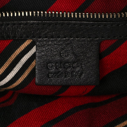 Gucci Guccissima Britt Medium Shoulder Bag Black 6 of 10