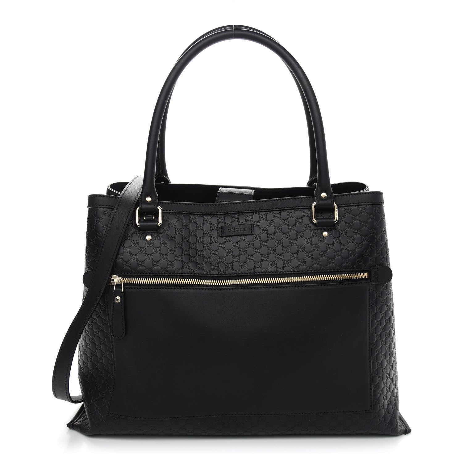 Gucci Soft Microguccissima Large Tote Black 1 of 11