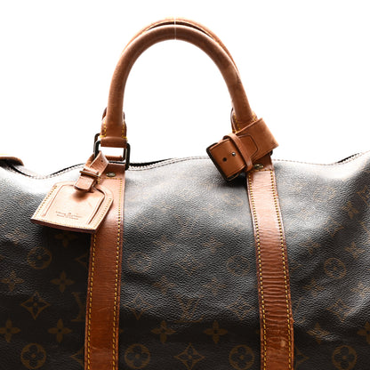 Louis Vuitton Monogram Keepall Bandouliere 55 7 of 18