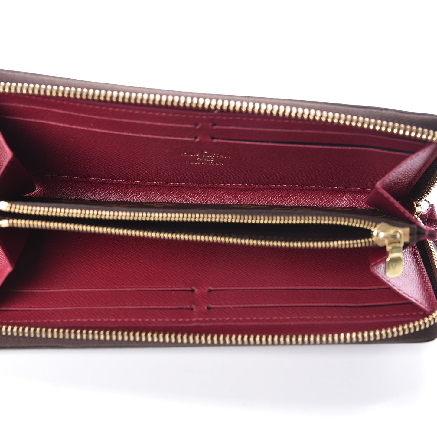 Monogram Clemence Wallet Fuchsia
