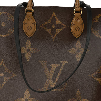 Louis Vuitton Reverse Monogram Giant Onthego GM 7 of 9