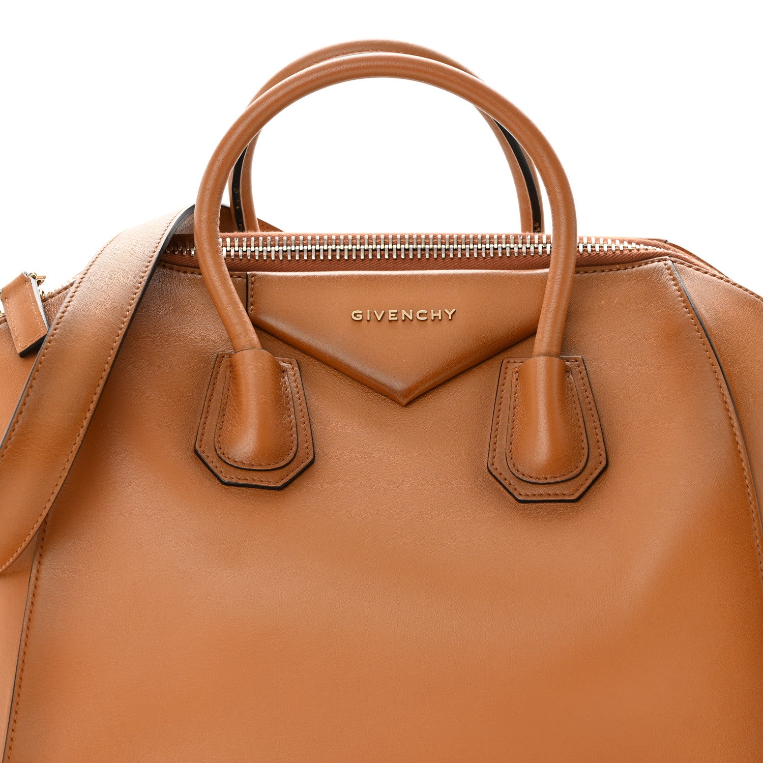 Givenchy Antique Calfskin Medium Antigona Brown 8 of 15
