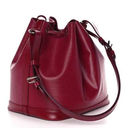 Louis Vuitton Epi Petit Noe NM Fuchsia 3 of 11