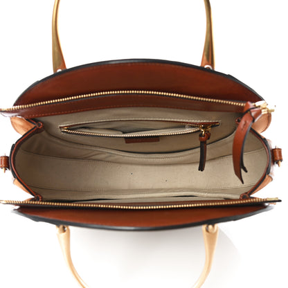 Chloe Calfskin Suede Medium Pixie Bag Saffron Red 6 of 15