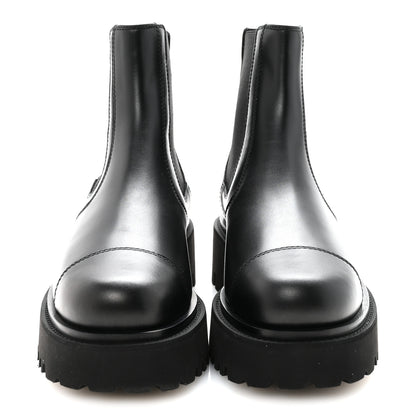Chanel Calfskin Cap Toe CC Short Boots 36 Black 3 of 9
