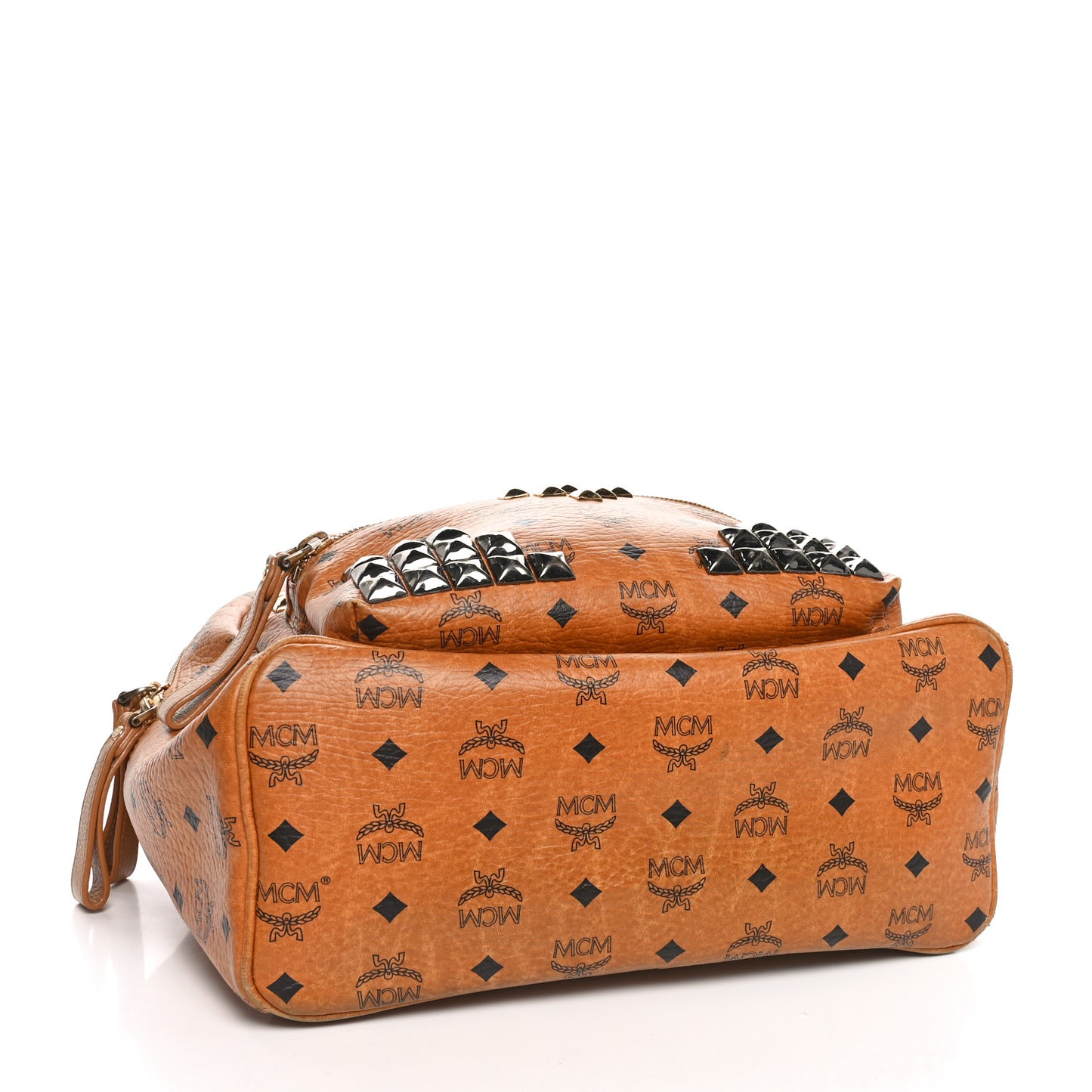 Visetos Studded Medium Stark M Backpack Cognac