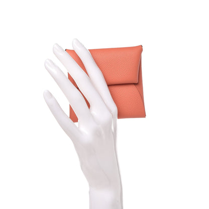 Hermes Evercolor Bastia Coin Purse Flamingo 2 of 8