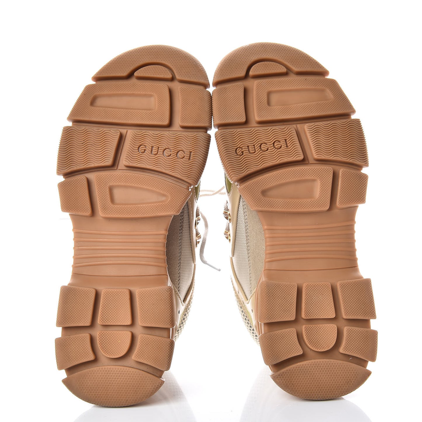 X SEGA Mesh Canvas Calfskin Removable Crystals Flashtrek Sneakers 41 Mystic White Oatmeal Sand Storm