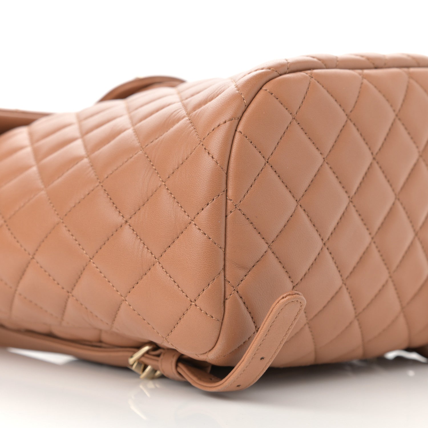 Chanel Lambskin Quilted Small Urban Spirit Backpack Brown 9 of 13