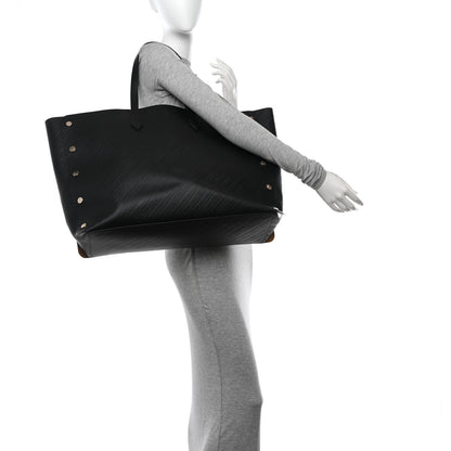 Givenchy Calfskin Chain Embossed Large Bond Shopper Tote Black 3 of 10