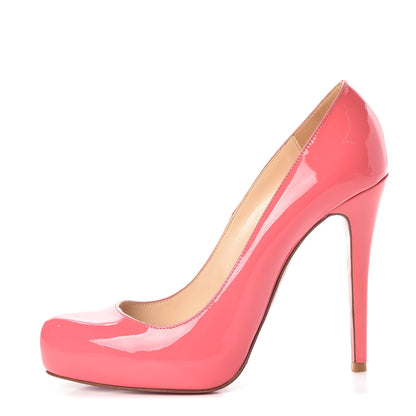 Christian Louboutin Patent Rolando 120 Pumps 39 Pink 1 of 11