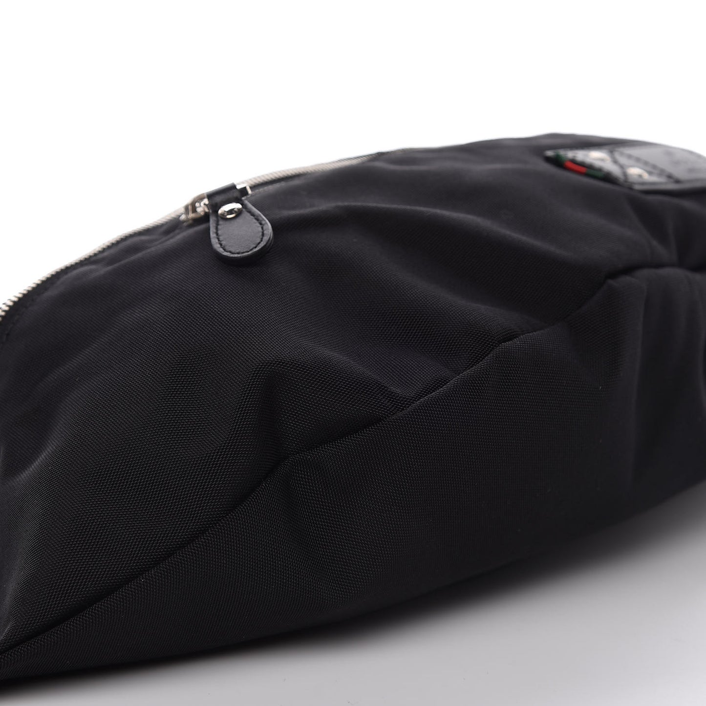 Nylon Web Belt Bag Black