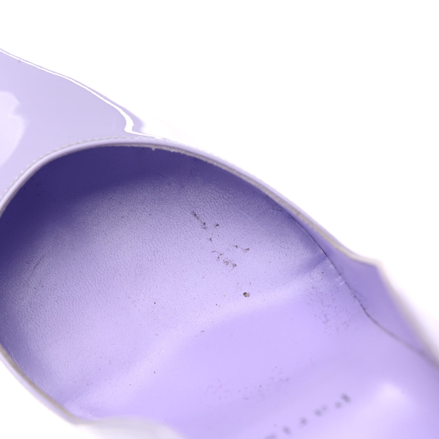 Christian Louboutin Patent Hot Chick 100 Pumps 39 Lilac Smoke 8 of 9