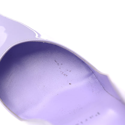 Christian Louboutin Patent Hot Chick 100 Pumps 39 Lilac Smoke 8 of 9