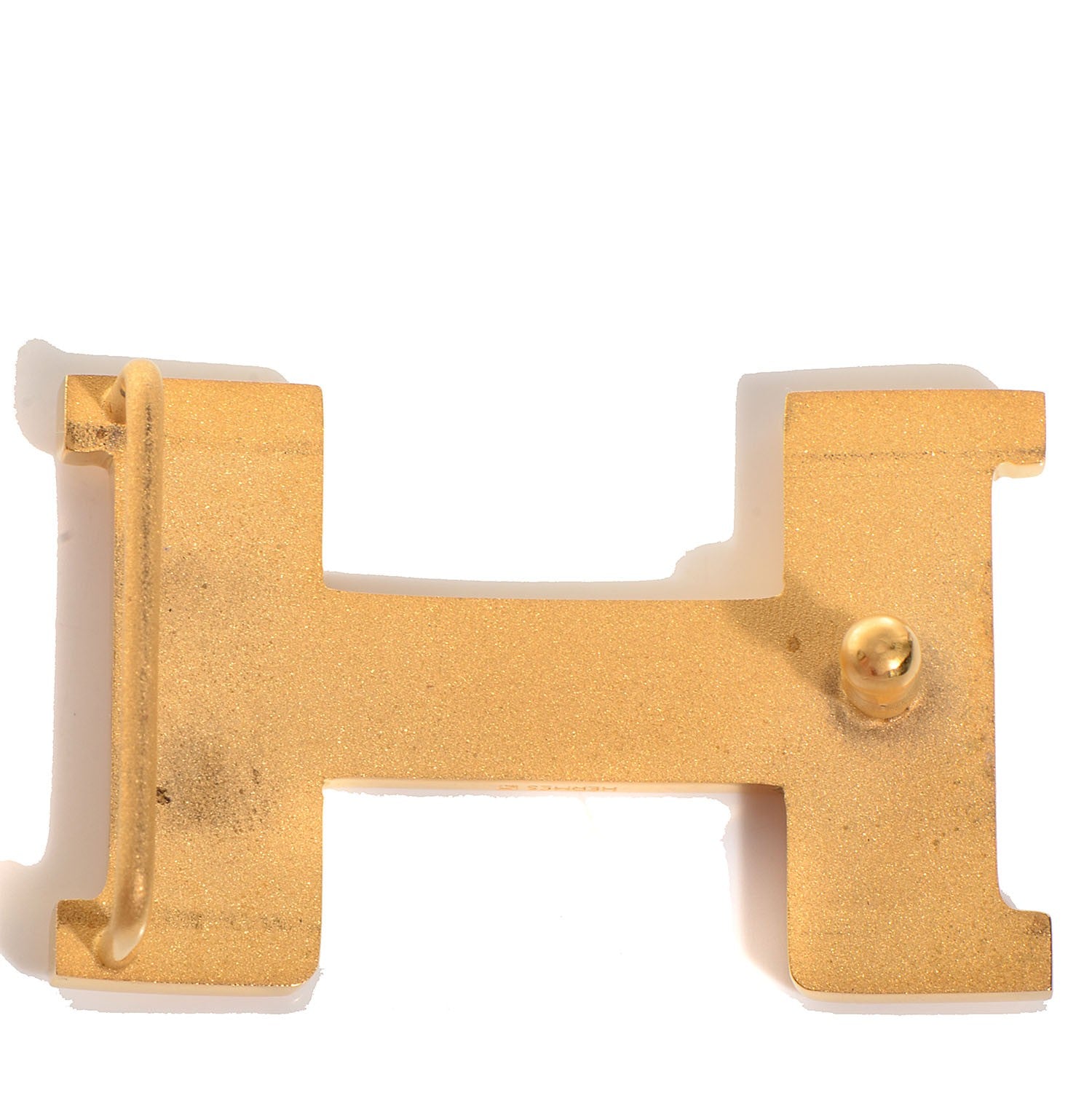 Hermes Polished 24mm H Belt Buckle Gold 4 of 4