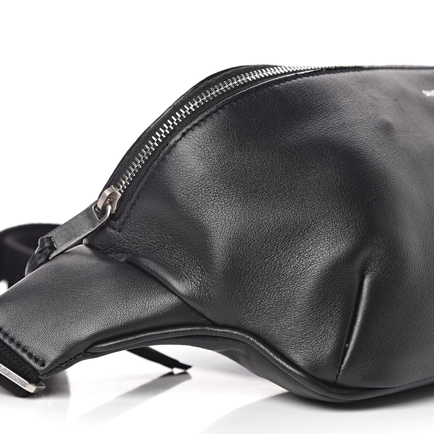 Saint Laurent Calfskin Belt Bag Black 8 of 9
