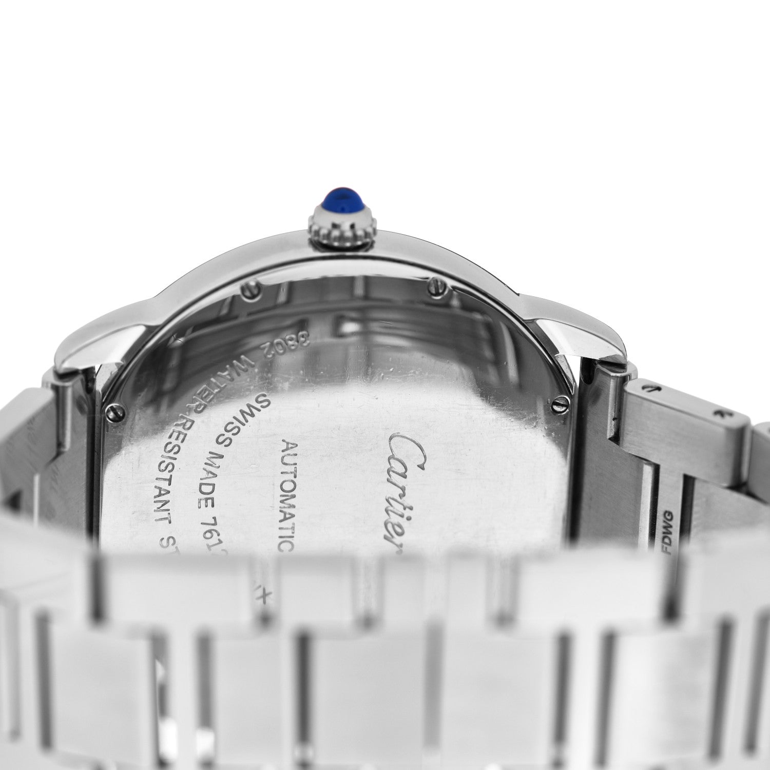 Cartier Stainless Steel 42mm Ronde Solo Automatic Watch 4 of 4