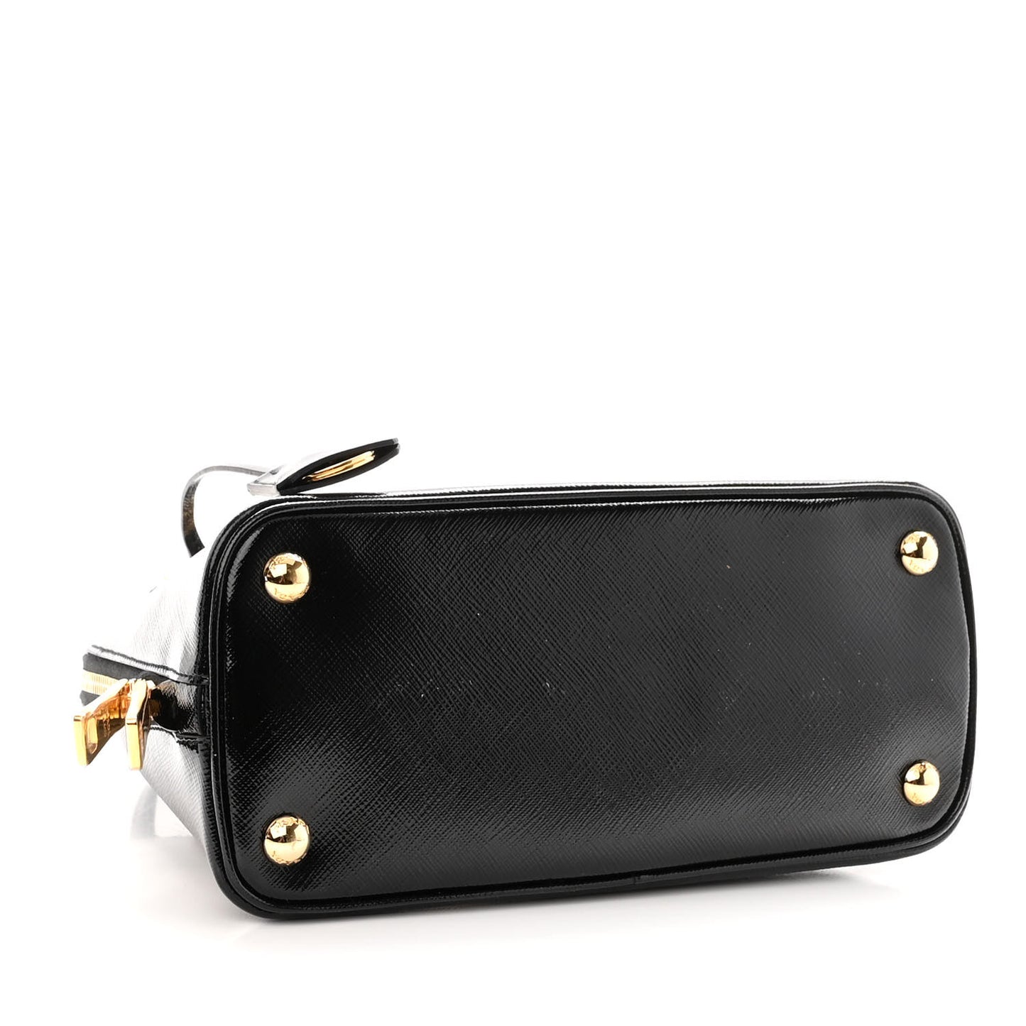 Saffiano Vernice Small Promenade Tote Black
