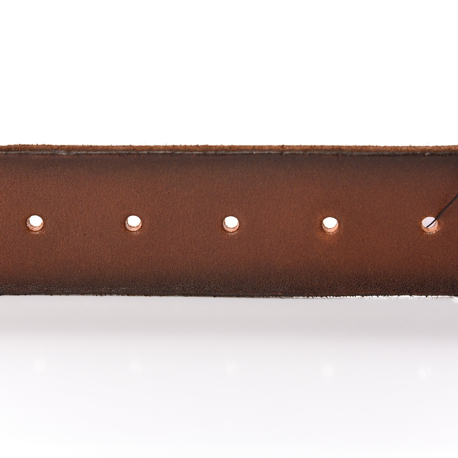 Gucci Faded Calfskin Snake Double G 40mm Belt 85 34 Cuir 5 of 9