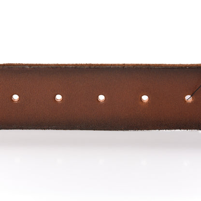 Gucci Faded Calfskin Snake Double G 40mm Belt 85 34 Cuir 5 of 9