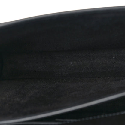 Saint Laurent Calfskin Large Monogram Sunset Black 6 of 10