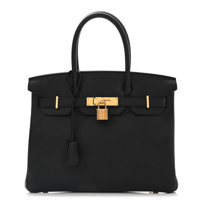 Hermes Togo Birkin 30 Black 1 of 10