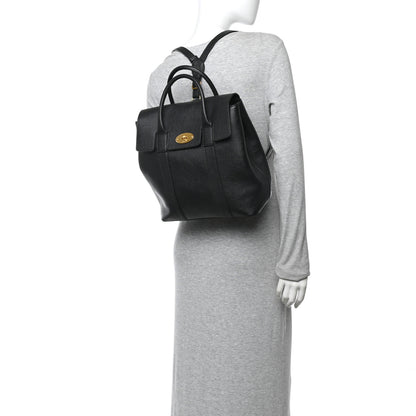 Mulberry Classic Grain Calfskin Small Bayswater Backpack Black 2 of 9