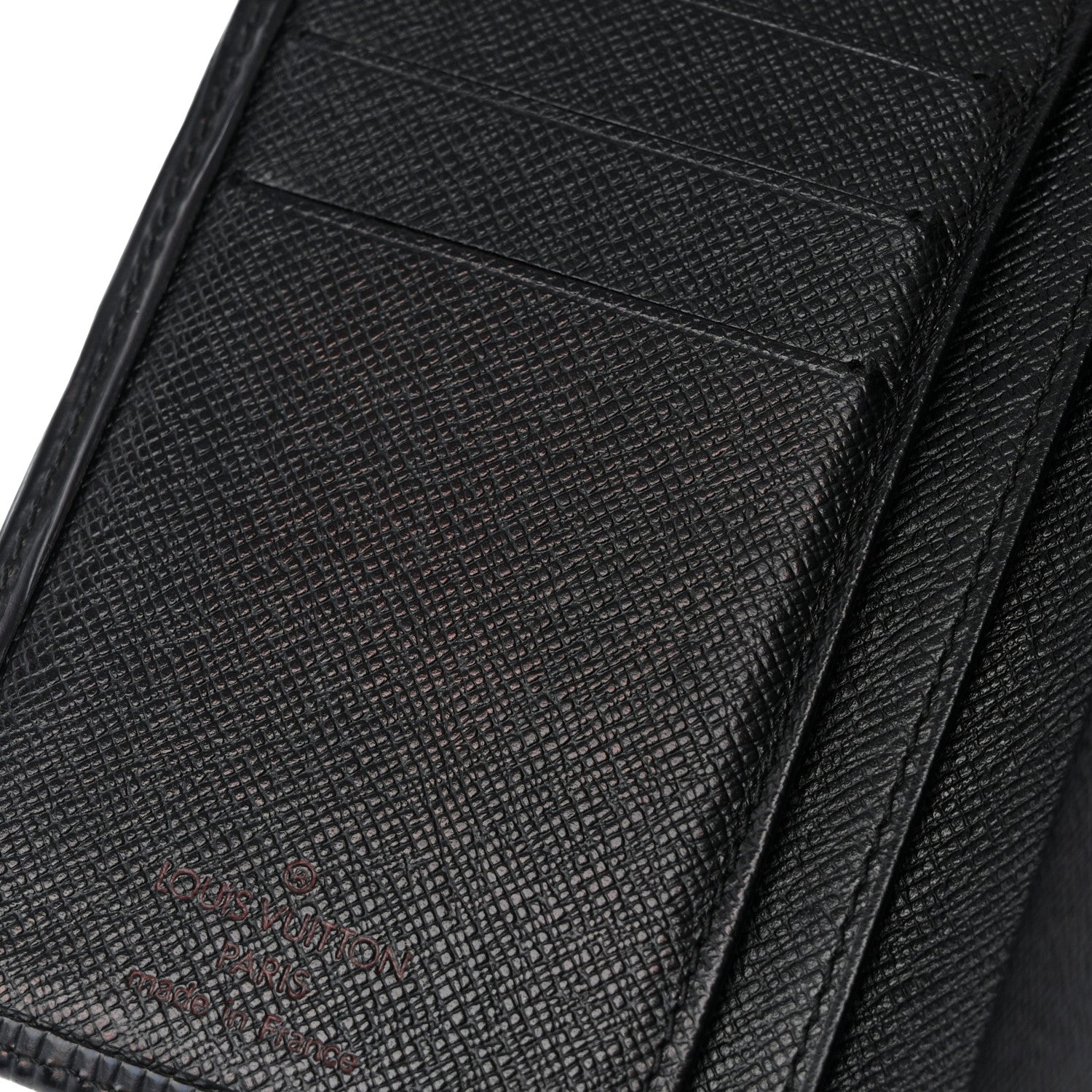 Louis Vuitton Epi French Purse Wallet Black 15 of 16