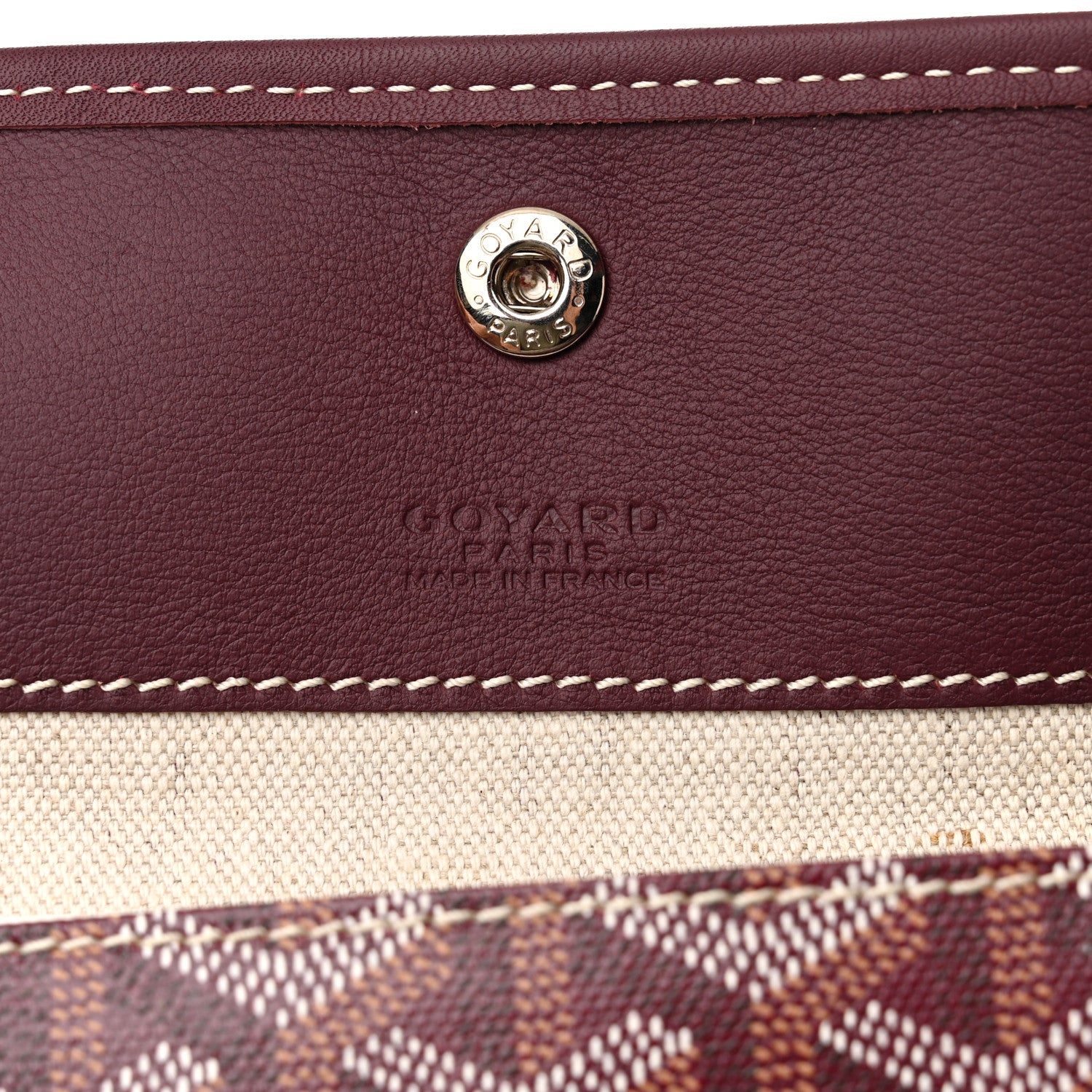 Goyard Goyardine Saint Louis PM Bordeaux 8 of 13