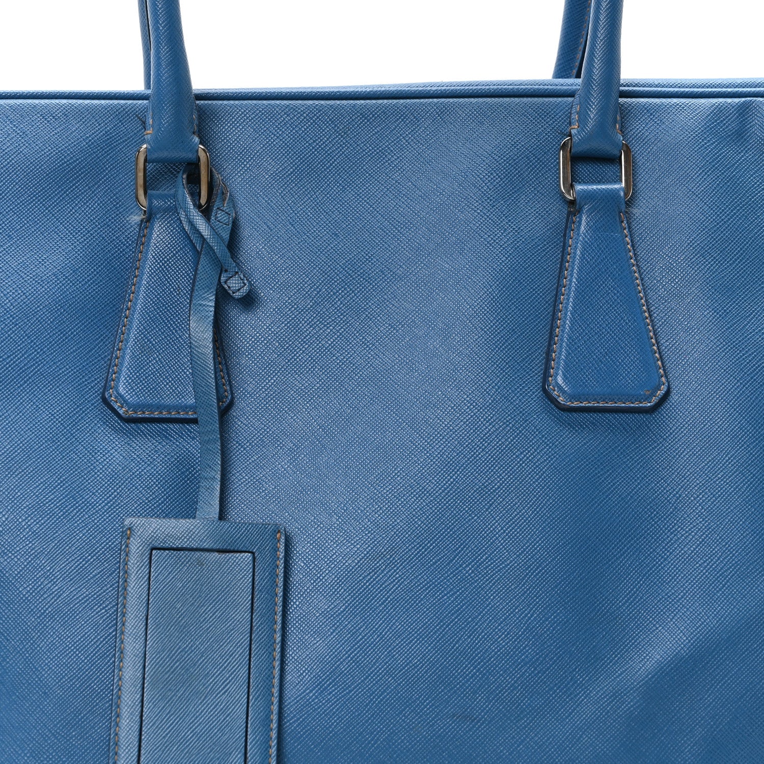 Prada Saffiano Briefcase Cobalto 8 of 10